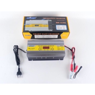 เครื่องชาร์จแบตเตอรี่ Suoer  MH-1240A เครื่องชาร์จ 12V ขนาด 40A พร้อมฟังก์ชันเริ่มกระโดด  ( MH-1240A)