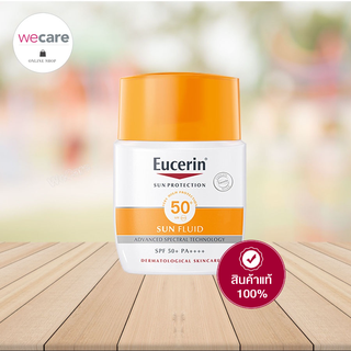 Eucerin Sun Fluid Mattifying Face SPF50+ ( 50ml ) ยูเซอริน ซัน ฟลูอิด แมทติฟายอิ้ง เอสพีเอฟ ครีมกันแดด กันน้ำ