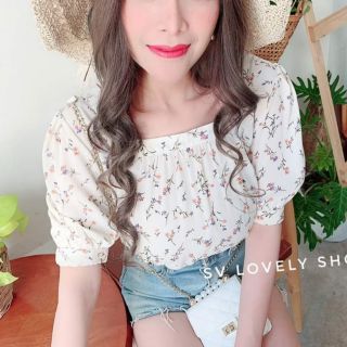 เสื้อลายดอก sv lovely shop