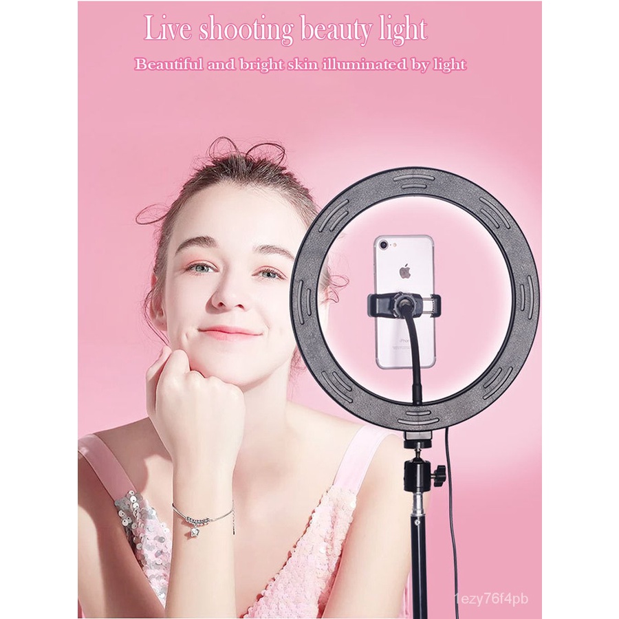  Internet celebrity 26CM10 inch fill light beauty LED ring light selfie ...