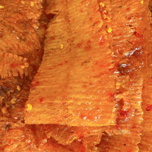 ปลาหมึกบดชุบน้ำจิ้ม ปลาหมึกสามรส เนื้อแท้ เกรดA  ขนาด 1000 g. หรือ1กิโลกรัม **ของดี ของอร่อยเมืองประจวบ**