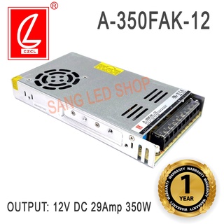 POWER SUPPLY A-350FAK-12 /29AMP 12V 350W ยี่ห้อCHUANGLIAN(ชงเหลียง) หม้อแปลงไฟฟ้าสำหรับแอลอีดี รุ่นตะแกรง (มีพัดลม)