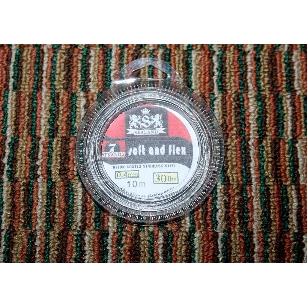 [[ PongFishing ]] สายสลิงตกปลา  ยี่ห้อ Sealand ยาว10ม. คุณภาพมาตรฐาน ขนาด 5lb -200lb