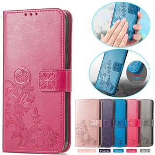 เคสหนัง ฝาพับแม่เหล็ก ลายนูน พร้อมช่องใส่บัตร สําหรับ Samsung Galaxy A13 A23 4G A33 A53 A73 5G