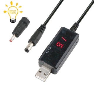 『★』USB Boost Cable 5V Step Up to 9V 12V Adjustable Voltage Converter 1A Step-up Volt Transformer D