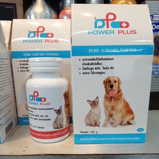 Power Plus Pure Albumin 60 Tablet อาหารเสริม