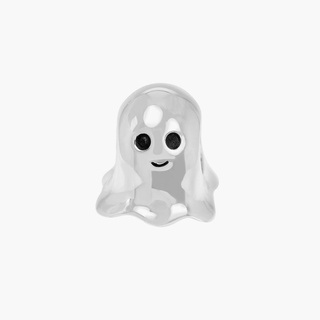 Moress บีทเงินแท้ Happy Ghost Bead