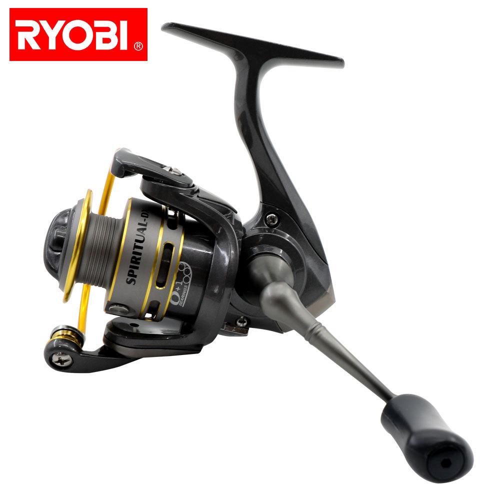 ต้นฉบับ RYOBI SPIRITUAL-DX รอกตกปลาปั่น 6 + 1BB โลหะตกปลาปั่นรีล