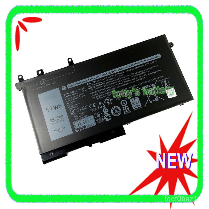 Batteria Dell Latitude 5280 5480 5490 5580 5590 68Wh – Ricambio GJKNX 93FTF!