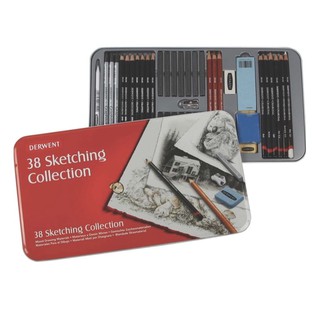 Derwent 38 Sketching collection ชุดเสก็ตช์ภาพ 38 ชิ้น