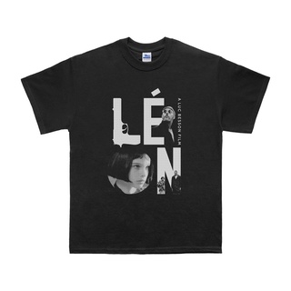 เสื้อยืดสีขาวเสื้อยืด ลาย LEON THE PROFESSIONAL - LEON FILM เสื้อยืด / TV-SERIES / STITCH SUPPLYS-4XL