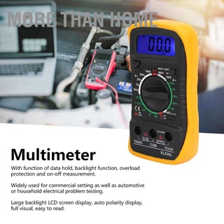 โวลต์มิเตอร์ดิจิตอลทดสอบความต้านทานหน้าจอแสดงผล Lcd Dc