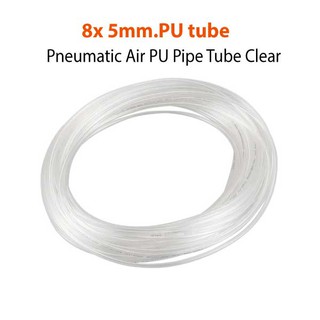 5x8mm.PU Pneumatic Air Pipe Tube Clear