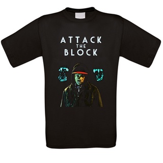 [S-5XL]เสื้อยืดลําลอง พิมพ์ลายภาพยนตร์ Attack The Block Cult เข้ากับทุกการแต่งกาย สําหรับผู้ชาย 981895