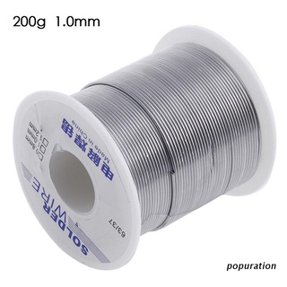 Pop ลวดเชื่อมตะกั่วดีบุก 63/37 1.0 มม. 200 กรัม