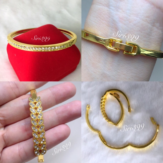 กำไล กำไลเพชร ข้อมือแฟชั่น ข้อมือเพชร ข้อมือทอง ทองชุบ ทองปลอม กำไลใบมะกอก ใบมะกอกเพชร ข้อมือ กำไลข้อมือ