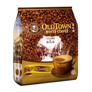 กาแฟขาว OldTown **คลาสสิค** ห่อ 15 ซอง Old Town White Coffee Classic