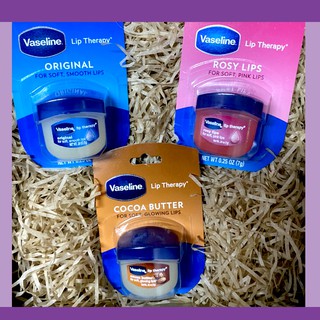 ของแท้ พร้อมส่ง💄วาสลีน ลิป Vaseline Lip Therapy 7g💄ลิปบาล์มวาสลีนไซส์มินิ