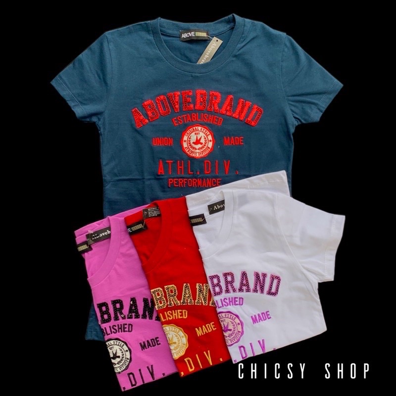 เสื้อยืดAbove..Brand