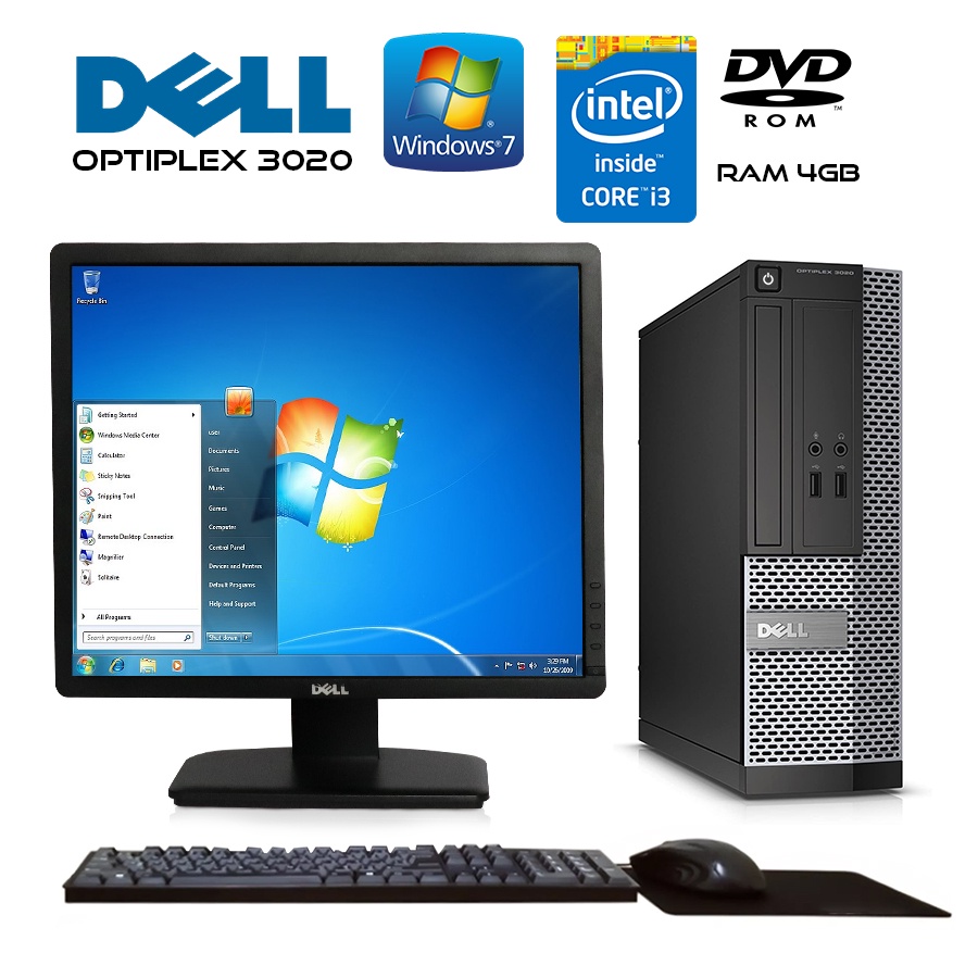 คอมพิวเตอร์ Dell i3 NEC i5 คอมตั้งโต๊ะ คอมพิวเตอร์ คอมพิวเตอร์ทำงาน คอมพิวเตอร์ยี่ห้อ Desktop Comput