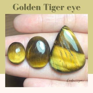 พลอยไทเกอร์อาย พลอยตาเสือ golden tiger eye พลอยแท้ ธรรมชาติ