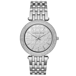 LIVE MICHAEL KORS MK3404 SILVER DIAL STAINLESS STEEL LADIES WATCHนาฬิกาแบรนด์เนมแท้100% นาฬิกาผู้หญิง ไมเคิลคอรส์