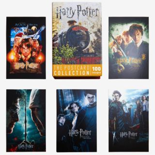 Harry potter postcard แฮร์รี่พอตเตอร์ โปสการ์ด มี 100 ภาพ *มุมกล่องมีตำหนิจากการขนส่ง