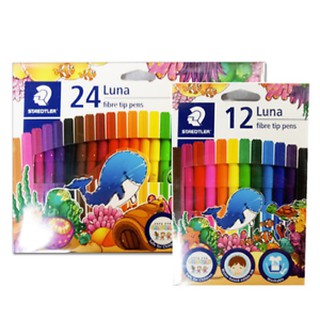 ชุดปากกาเมจิ ลูน่า STAEDTLER ขนาด 2 มม. 12/24สี Magic color pen