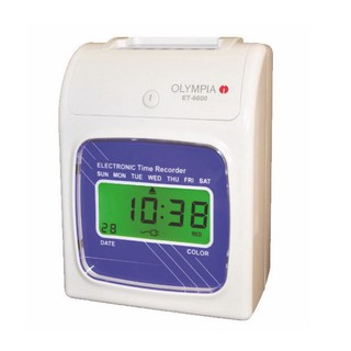 โอลิมเปีย เครื่องตอกบัตร รุ่น ET-6600 Olympia Time Recorder Model ET-6600