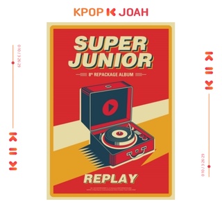 SUPER JUNIOR - 8th Album Repackage [Replay] - Official Sealed