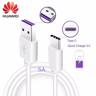 ใหม่ แท้ สายชาร์จ USB Type-C 5.0A Type-C 5A สําหรับ Huawei