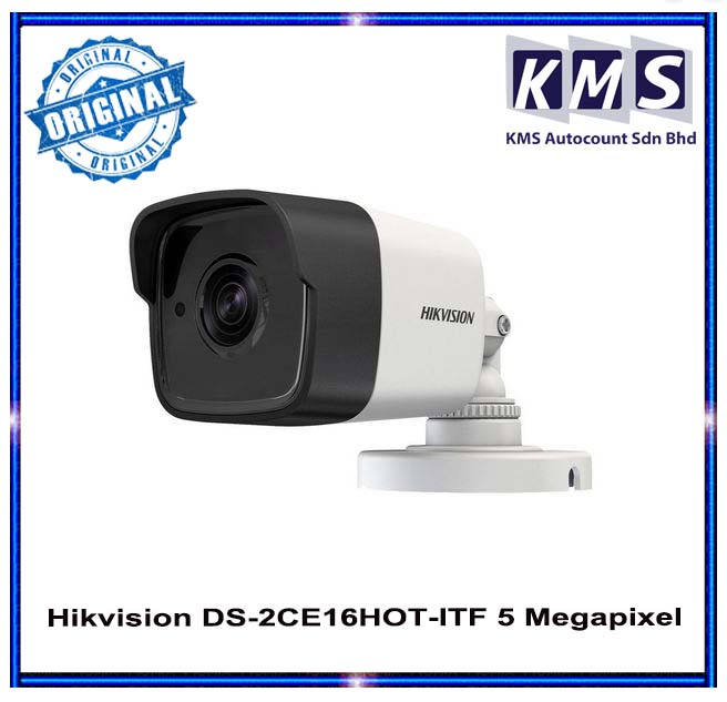 Hikvision DS-2CE16HOT-ITF (5MP) CMOS ประสิทธิภาพสูง