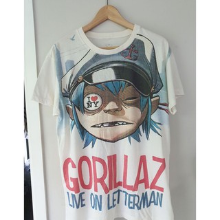 เสื้อยืดโอเวอร์ไซส์Gorillaz T-shirt เสื้อยืดS-3XL