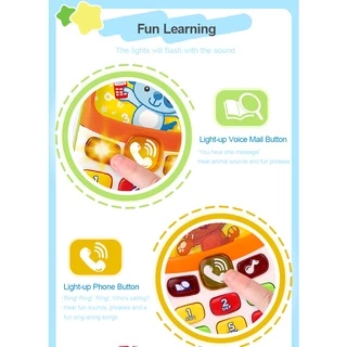 VTech Orange Color Little Smartphone Baby Phone Toys Early Learning ของเล่นโทรศัพท์ สำหรับเด็ก สีส้ม 80-138100