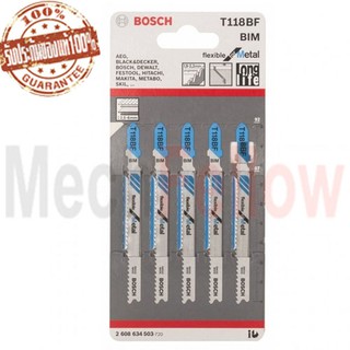 ใบเลื่อยจิ๊กซอว์ BOSCH  T-118BF