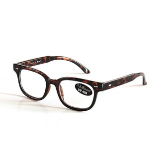 AJ Morgan Shuffle Glasses Tortoise, Clear Lens แว่นตา สีกระ เลนส์ใส