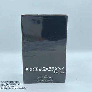 น้ำหอมแท้100% Dolce & Gabbana The One EDT for Men 100 ml. แพคเกจใหม่