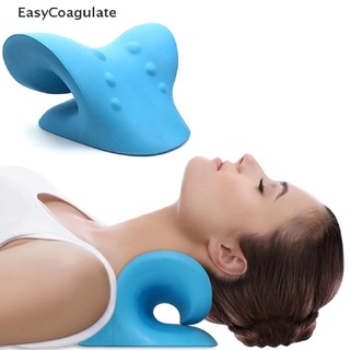 Eas Neck Shoulder Stretcher Relaxer Cervical Shoulder Relaxer Device Massage Pillow Ate