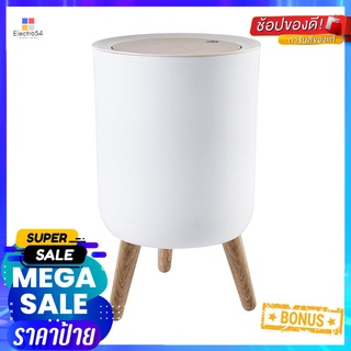 ถังขยะฝากด ACCO MIU 7 ลิตร สีขาวTOUCH TOP DUSTBIN ACCO MIU 7L WHITE