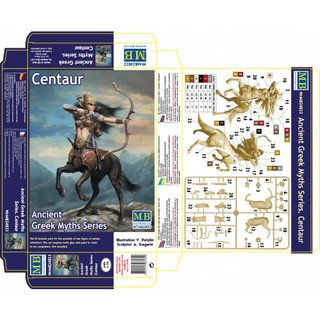 ฟิกเกอร์โมเดล Master Box Model 1/24 MB24023 "Ancient Greek Myths Series. Centaur"