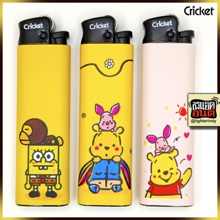 No.114 ไฟแช็คคริกเก็ต Cricket ลายสวยๆ lighter ไฟแช็คอินดี้  ไฟแช็ก เก๋ๆ แฟชั่น ไฟแช็คเท่ๆ ไฟแช็คสะสม ลายสติ๊กเกอร์