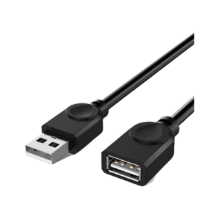 (USB-ต่อยาว)✨สาย USB 2.0 M/F ต่อเพิ่มความยาว USB EXTENSION CABLE สายงานดี สีดำ ความยาว 1.5-10เมตร 🚀 USB ตัวเมีย