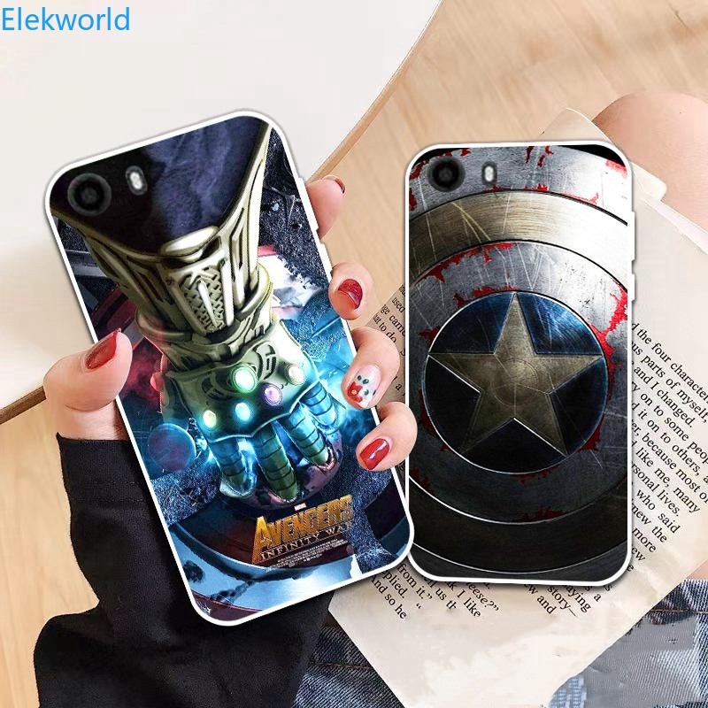 YB-Wiko Lenny Robby Sunny Jerry 2 3 Harry View XL Plus Spiderman pattern-6 Soft Silicon Case Cover