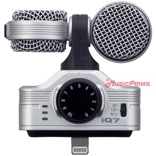 ZOOM IQ7 MICROPHONE FOR IOS ไมโครโฟนสำหรับระบบปฏิบัติการ ios ประกันศูนย์ 1ปี Music Arms