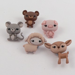 กระดุม Animal Cuties ของ Dress It Up ราคา/แพ็ค