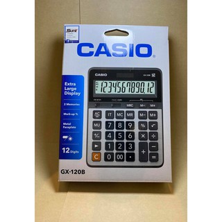 เครื่องคิดเลข Casio GX-120B ของแท้100% รับประกัน 2 ปี