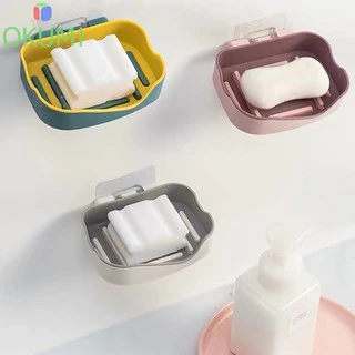 OKUMI_SHOP ที่วางสบู่ติดผนัง มีสี่สีให้เลือก(K-504)