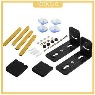 Sound Bar Mount Kit Mounting Bracket Adjustable for Most Brands TV Shelf