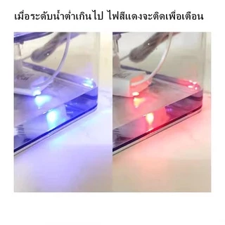 ปั๊มน้ำ มอเตอร์น้ำพุแมว ปั๊มน้ำพุแมวสามารถใช้ทดแทนได้ ปั๊มน้ำแบบมีไฟ LED สามารถตัดไฟได้เมื่อขาดน้ำ JN-1022 อะไหล่น้ำพุแม