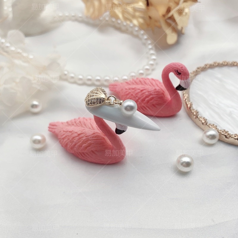 แท่นรองเพ้นท์เล็บ flamingo น่ารัก แสนเก๋